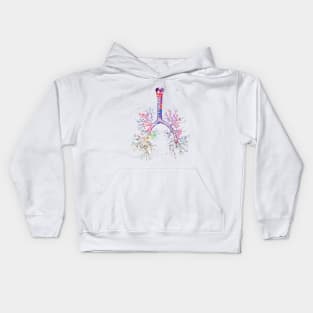 Bronchial tree Kids Hoodie